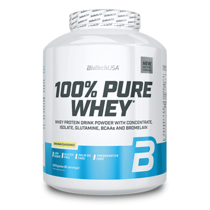100 pure whey banane