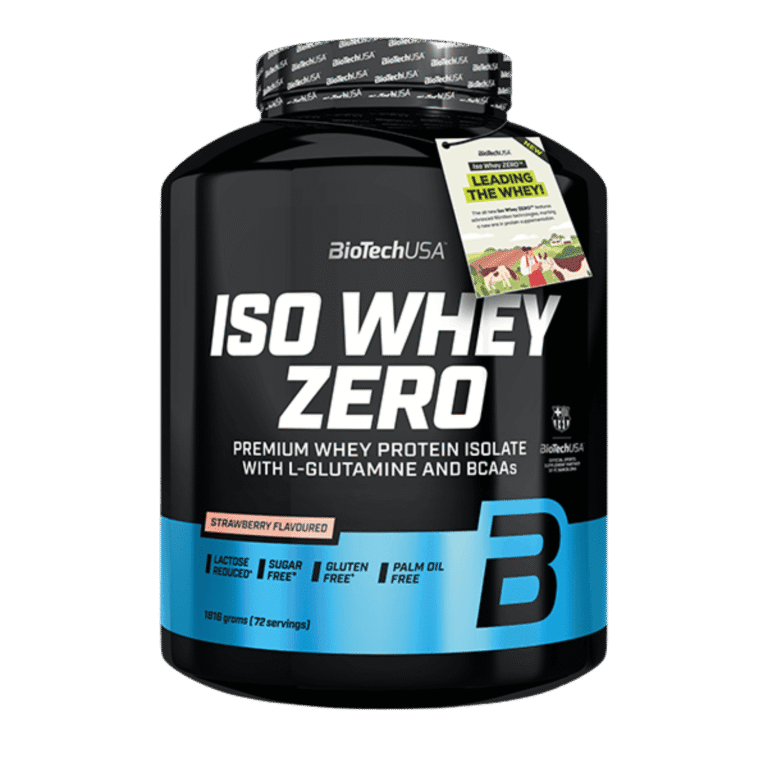 Iso whey zero Biotechusa - fraise