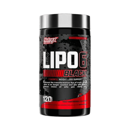 Lipo 6 Black 120 Capsules - Nutrex Research