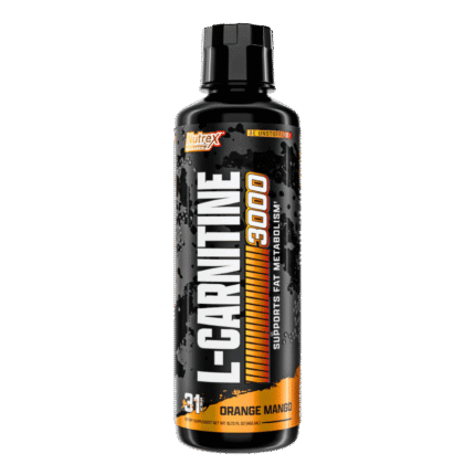 Liquid Carnitine 3000 Nutrex Research - orange mangue