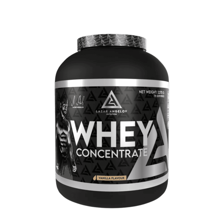 Whey concentrate 2,27 kg Lazar Angelov Nutrition - vanille